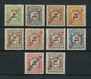 Portuguese Guinea Guine Portugal 1911 POSTAGE DUE #11 1/2 set MH, FVF (read) - Picture 1 of 1