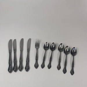 Hampton Court Posate Acciaio Inox Lotto di 10 Forchette Cucchiaio Coltello Giappone - Foto 1 di 13