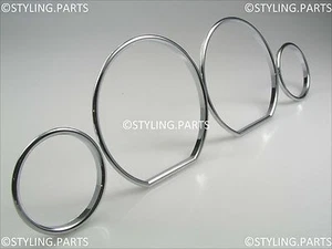 TACHORINGE CHROM passend für BMW E36 3er Z3 zum Einklipsen  - Picture 1 of 3