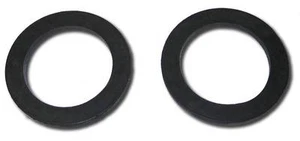Heavy Duty Thick Black Rubber Front Upper Coil Spring Isolators - Picture 1 of 1