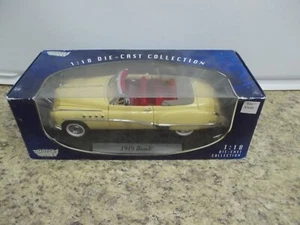 Motor Max 1949 Buick Die Cast Metal Car 1/18 NIB In Box - Picture 1 of 9
