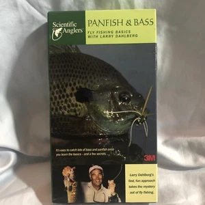 Fly Fishing Basics Larry Dahlberg Panfish and Bass VHS Scientific Anglers 2003 - Picture 1 of 9