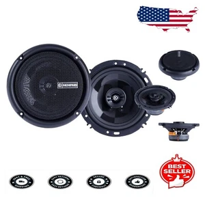 High-Output 6.5" Coaxial Speakers with Pivot Tweeters for Enhanced Vehicle Audio - Picture 1 of 9