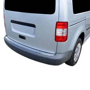 Rear Bumper Sill Protector For VW Caddy 2004-2009 Stainless Steel - Imagen 1 de 15