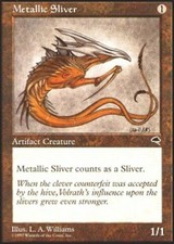 Metallic Sliver Tempest 2x - Lightly Played, English MTG Magic