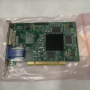 VINTAGE NUOVA scheda video slot PCI Matrox G450 32 MB doppia testa VGA DVI G45FMDVP32DSF - Foto 1 di 3