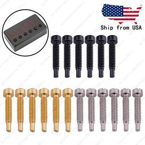E-Gitarre Pole Stück Schrauben M3 x 21 mm für Humbucker P90 PAF - Grobgewinde - Bild 1 von 9