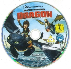 How to Train Your Dragon (2010) DVD, Disc Only, Jay Baruchel, Gerard Butler - Picture 1 of 1
