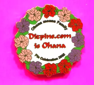 Pin Ohana 2002 edición limitada 500 pines pin de fantasía raro - Imagen 1 de 3