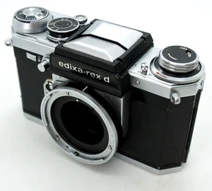 ULTRA RARE WIRGIN EDIXA-REX D REFLEX 35 SLR FILM CAMERA SERVICED EXC WORKS - Picture 1 of 6