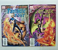 Secret Invasion: Fantastic Four 1, 2, 3 Marvel Comics 2008 NM+ Condition
