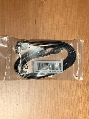 Gigabyte SATA 3 6 Gb/s Cable (12CF1-2SAT1B-01R) - Genuine OEM - Image 1 of 2
