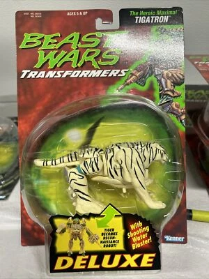 Figura de acción Transformers Beast Wars Deluxe Tigatron 1996 Foto 1 de 3