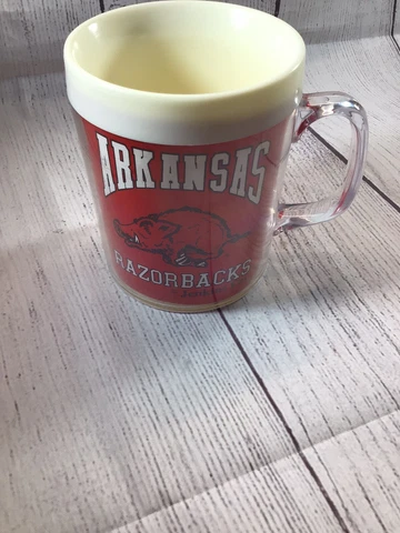 Arkansas Razorbacks Vintage Jenkins Ent. Thermo Style Mug Cover