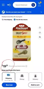 Smartkey Security Re-key Kit | Smart Key Kwikset Replace The Key Not The Lock - Picture 1 of 6