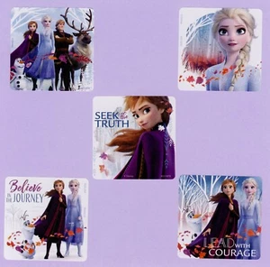 15 Frozen 2 - Large Stickers - Party Favors - Kristoff, Anna, Elsa, Olaf, Sven - Picture 1 of 1