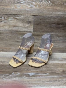 Dolce Vita Merrick Rafia Tirantes Tacón Caja Deslizable Para Mujer Talla 7.5 - Imagen 1 de 7