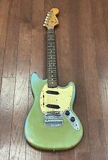 Vintage 1967-1968 Fender Mustang Blue Electric Guitar