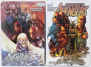 Marvel Secret Avengers: Misson to Mars & Eyes of the Dragon Vol 1-2 Sealed HB - Picture 1 of 2