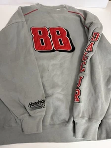 Vintage DALE EARNHARDT JR. #88 NASCAR Chase Authentics Embroidered Sweatshirt XL - Picture 1 of 6