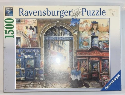 Ravensburger 1500 Piece Puzzle Passage to Paris bistro Sharie Hatchett Complete! - Image 1 of 4