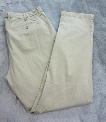 Tommy Bahama Pants Mens 38 x36 (Actual 36 x 35) Chino Beige Pockets - Image 1 of 4