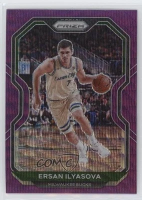 Panini Prizm Purple Wave Prizm Ersan Ilyasova #40 2020-21 0o2b Foto 1 de 3
