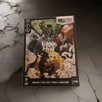 Unmatched: Cobble & Fog Board Game with  painted miniatures - Image 1 of 3