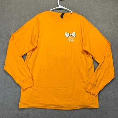 Tennessee Volunteers Long Sleeve Shirt Women's Large Go Big Orange Mason Jar Bow - Image 1 of 4