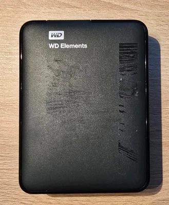 Western Digital Elements Externe Festplatte 2TB - Schwarz (WDBU6Y0020BBK-WESN) - Bild 1 von 4