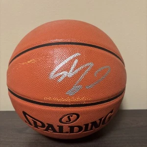 SHAQUILLE SHAQ O'NEAL SIGNED LOS ANGELES LAKERS Spalding BASKETBALL PSA COA - Picture 1 of 6