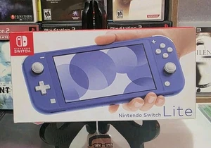 Nintendo Switch Lite - 32GB - Blau - Japanische Version - BRANDNEU! (REGION FREE) - Bild 1 von 4