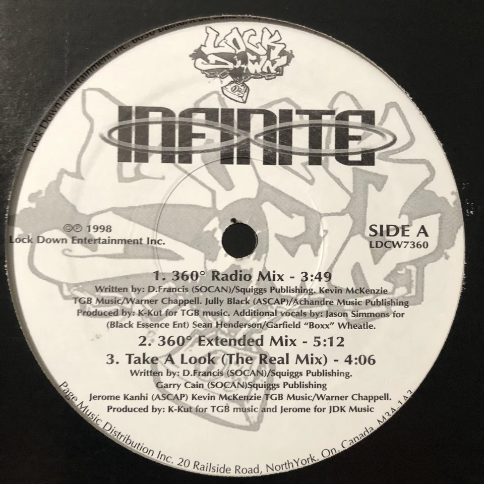 INFINITE - 360 DEGREES / TAKE A LOOK / WISEGUYS (12")  1998!!!  RARE!!! - Image 1 of 1