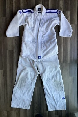 Униформа Adidas J650 Contest GI для дзюдо размер 2 немного грязи - Изображение 1 из 4