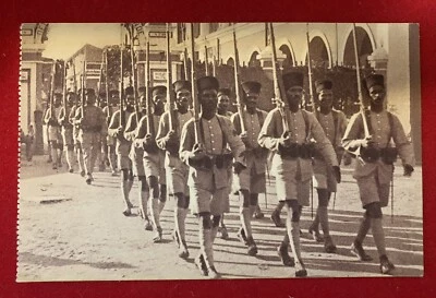 cpa militaire Troupes Coloniales Cipayes Inde ww1 14/18 - Photo 1/2