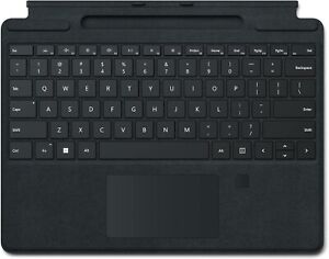 Microsoft Surface Pro 9, 8 or X with Fingerprint ID keyboard  QWERTY SPANISH