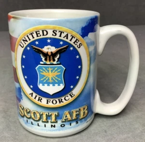Cuppa United States Air Force Coffee Mug - Scott AFB - Illinois - Picture 1 of 7