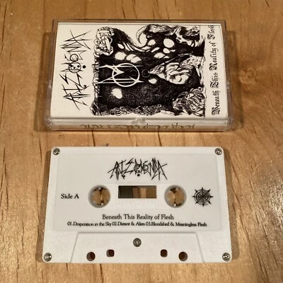 Arizmenda ‎ Beneath This Reality Of Flesh CASSETTE TAPE volahn shataan leviathan - Imagem 1 de 4