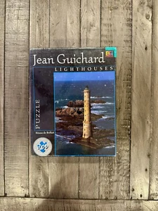 Jean Guichard Lighthouses Heaux de Brehat Buffalo 500 Pc Puzzle New - sealed. - Picture 1 of 2