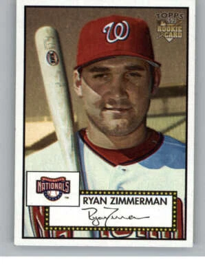 2006 Topps '52 #270 Ryan Zimmerman (RC) (ref 144865) - Image 1 of 2