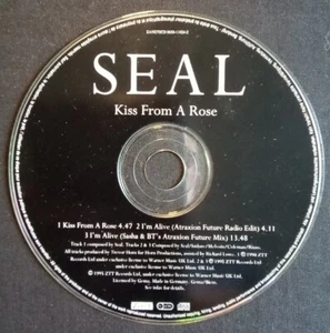 SEAL - Kiss From A Rose - Single CD. Bitte Beschreibung Lesen. - Bild 1 von 2