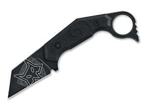 Fox Knives Toa G10 All Black Karambit Einsatzmesser Taktisches Messer ✔️ 02FX768