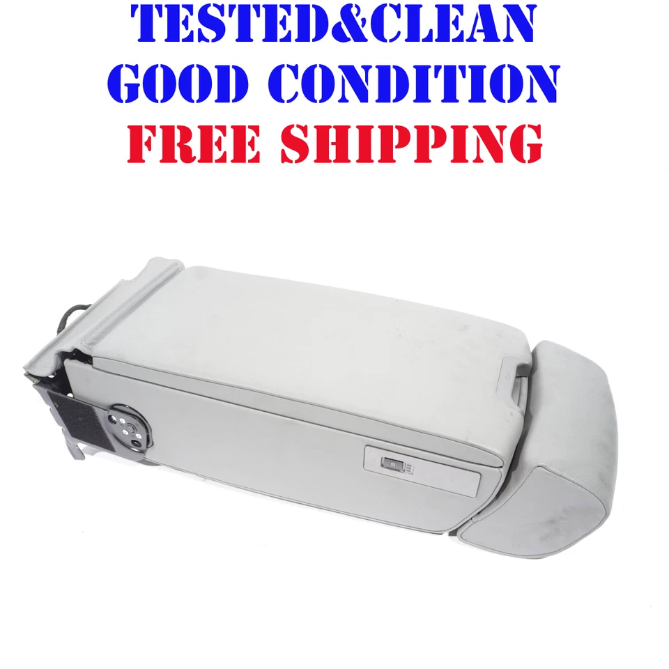 2003 - 2006 BMW 745Li CONSOLE DE ARMAZENAMENTO APOIO DE BRAÇO CENTRAL TRASEIRO FABRICANTE DE EQUIPAMENTO ORIGINAL - Imagem 1 de 4