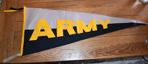 1938 West Point Army Pennant Tagged to COL Art Amos - Picture 1 of 9