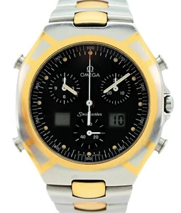 1988 Omega Men's 38mm Polaris Seamaster Ani-Digi Olympic Edition Watch 386.1232! - Picture 1 of 12