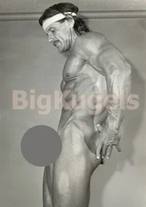 SALE 1950s BRUCE of LA DON CRATER Male Nude BODYBUILDER Hard MUSCLE Beefcake - Picture 1 of 1