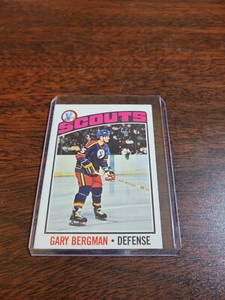 1976-77 Topps Gary Bergman Ice Hockey Card #159 Kansas City Scouts NM