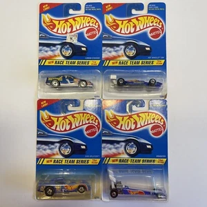 1994 Hot Wheels “Race Team Series” (Complete Set of 4 Cars) New in Package - Picture 1 of 12