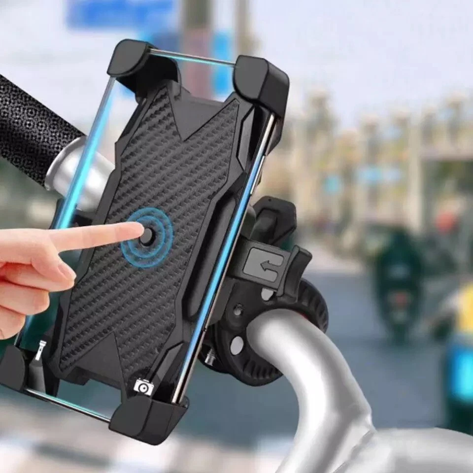 Bicycle Motorcycle MTB Bike Handlebar Silicone Mount Holder for Cell Phone GPS - Image 1 of 4