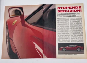 Clipping Ausschnitt Artikel 1984 Tolle Emotionen Ferrari GTO - Bild 1 von 1